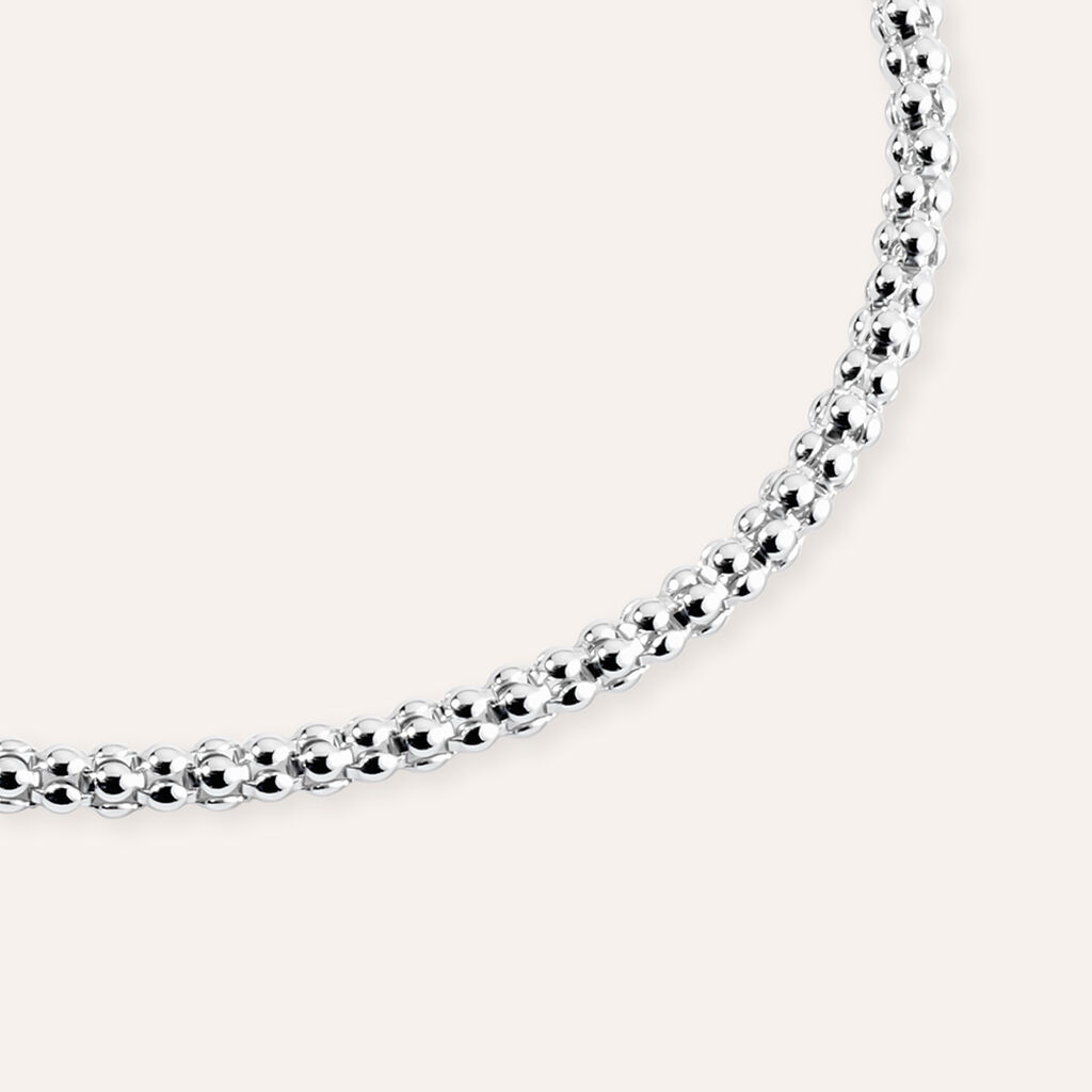 Bracciale Catena Silver Collection Argento Rodiato