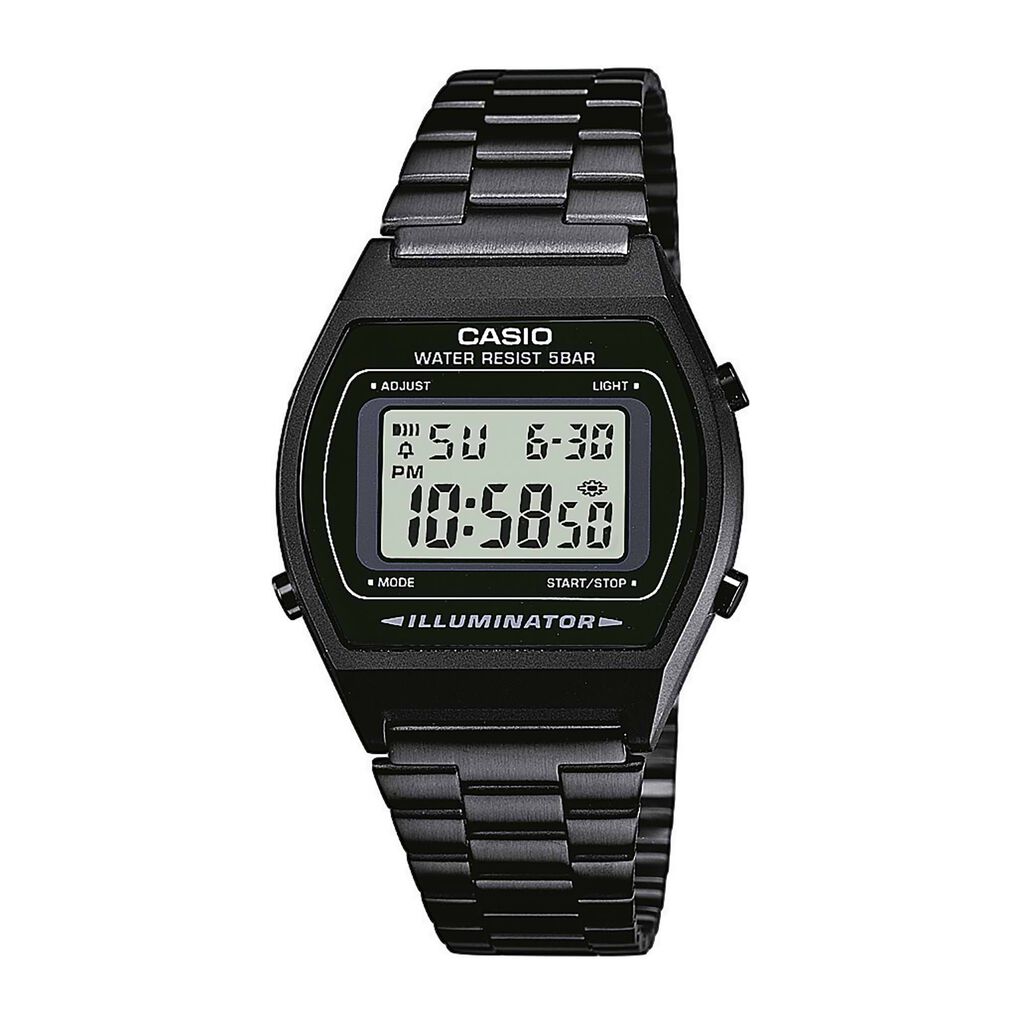 Orologio Uomo Casio Vintage Collection quadrante nero B640WB-1AEF - Orologi per Prima Comunione  | Stroili