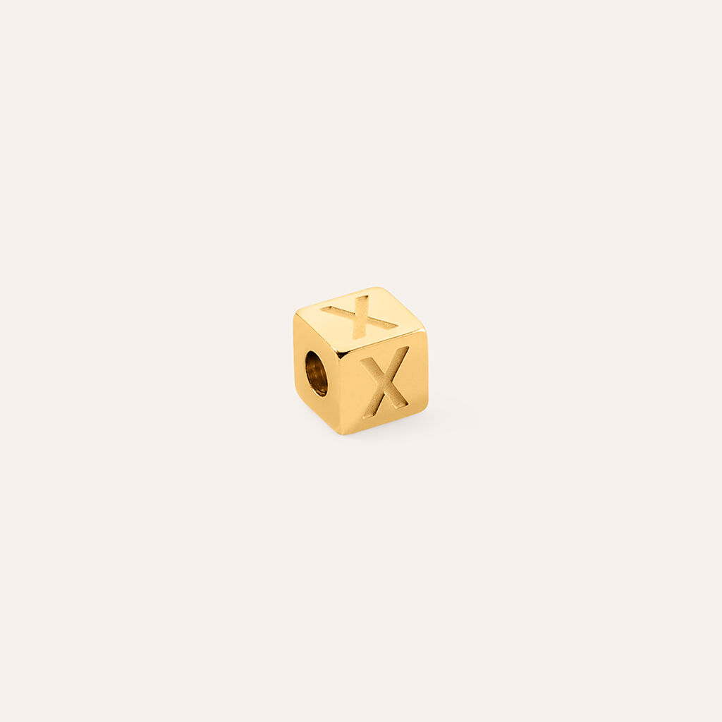Bead Essential Code Acciaio Dorato