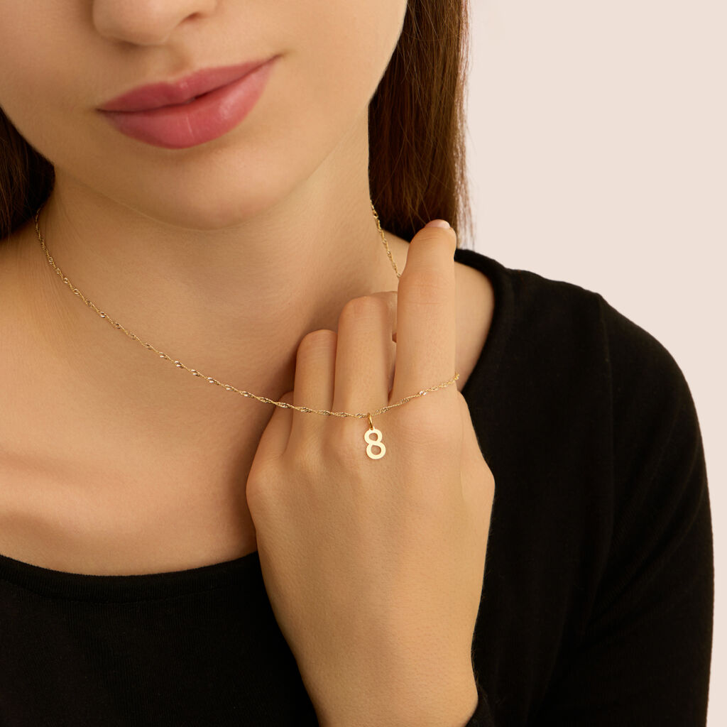 Pendente Poème Oro Giallo