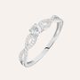 Anello Solitario Grace Oro Bianco Diamante