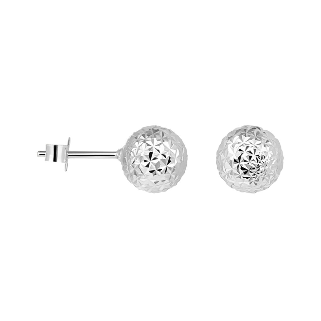 Orecchini Lobo Isabelle Oro Bianco - Orecchini a Lobo Donna | Stroili