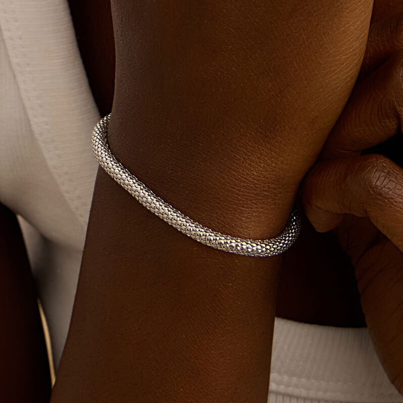 Bracciale Catena Silver Collection Argento Rodiato - Bracciali Donna | Stroili