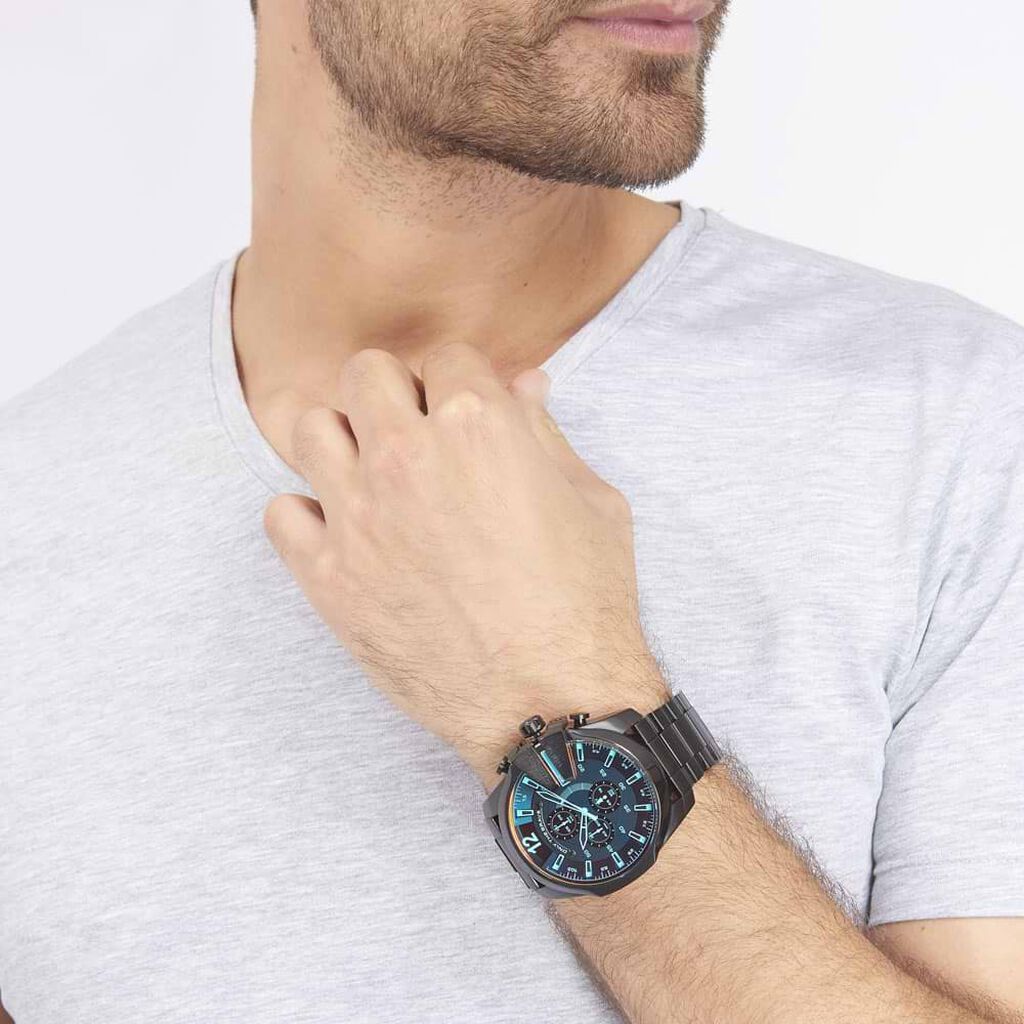 Orologio Al Quarzo Diesel Mega Chief Dz4318 - Orologi con Datario Uomo | Stroili