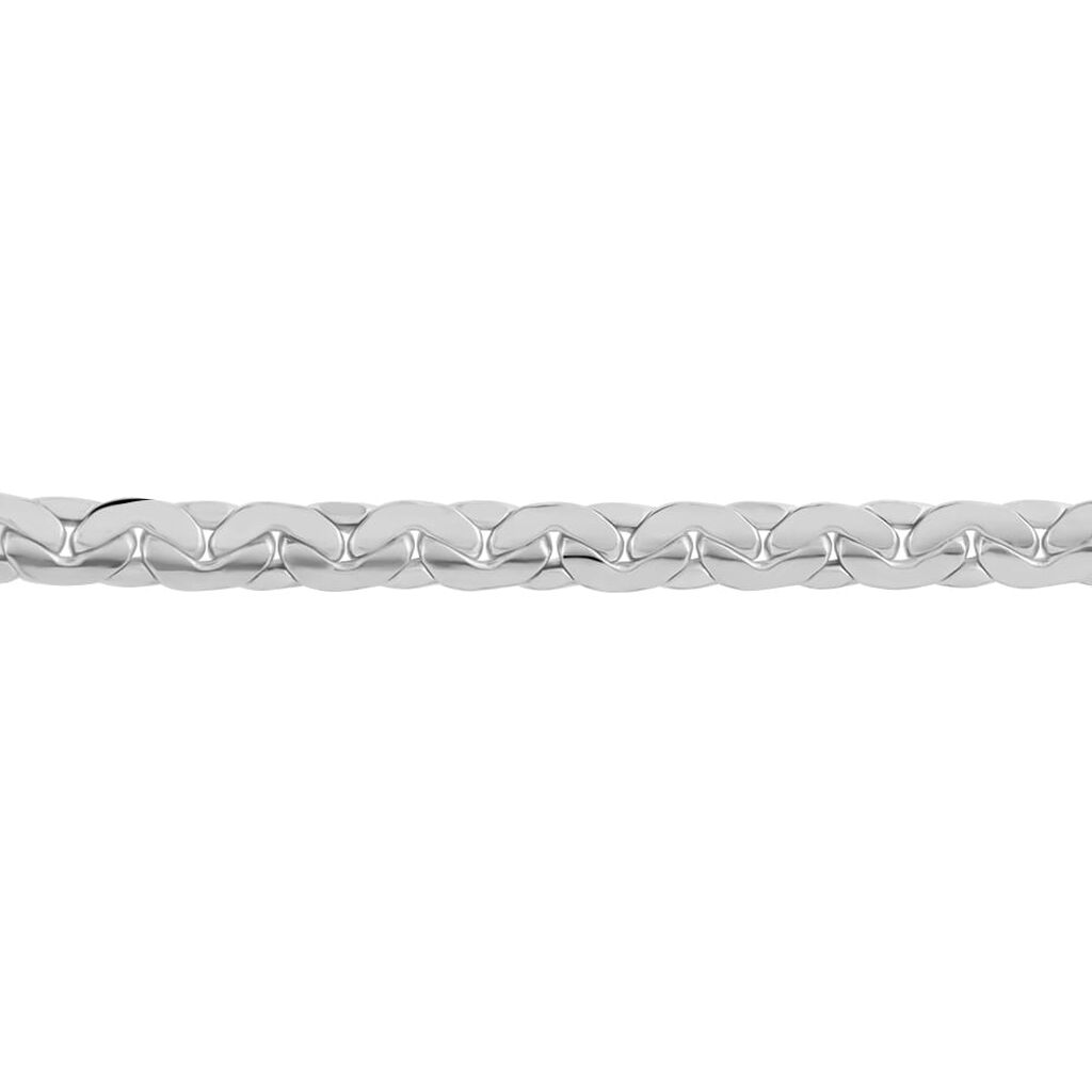 Bracciale Catena Colette Oro Bianco - Bracciali Donna | Stroili