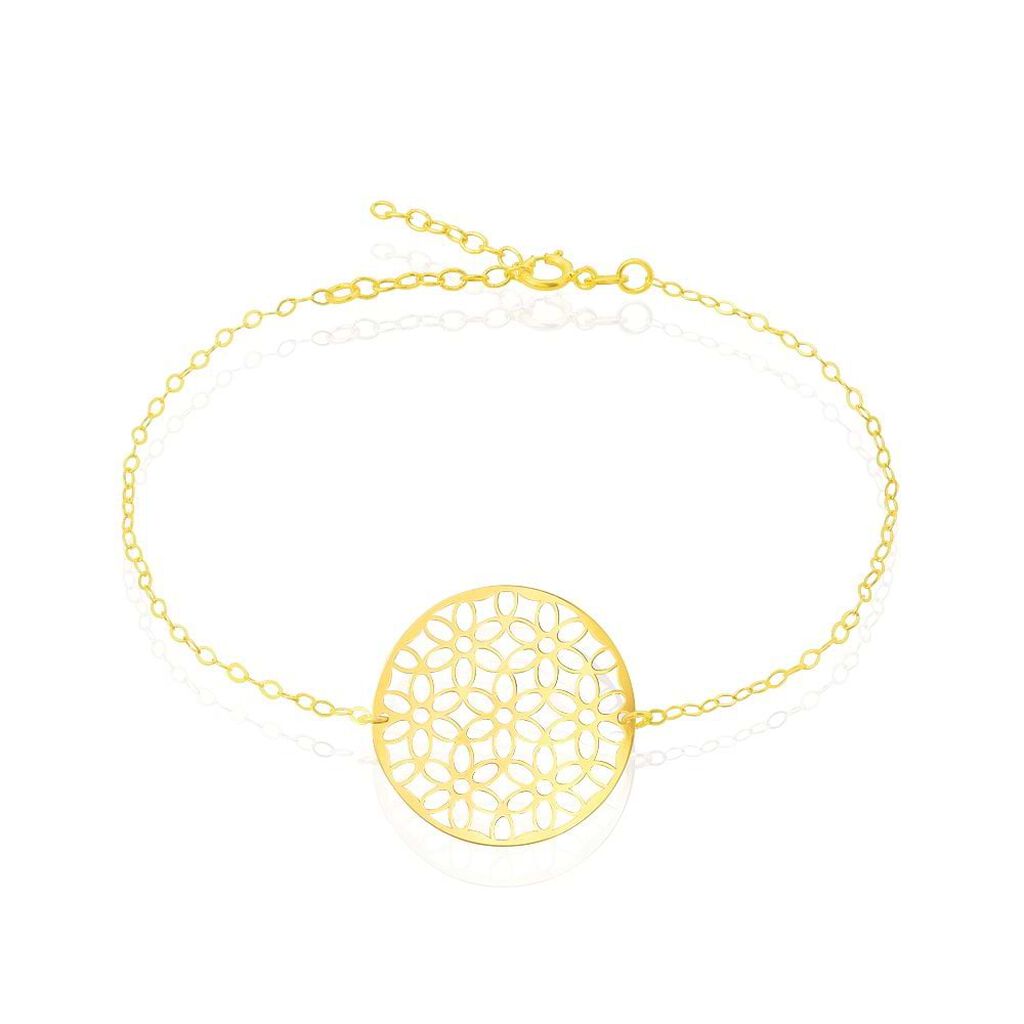 Bracciale in oro giallo Fiore