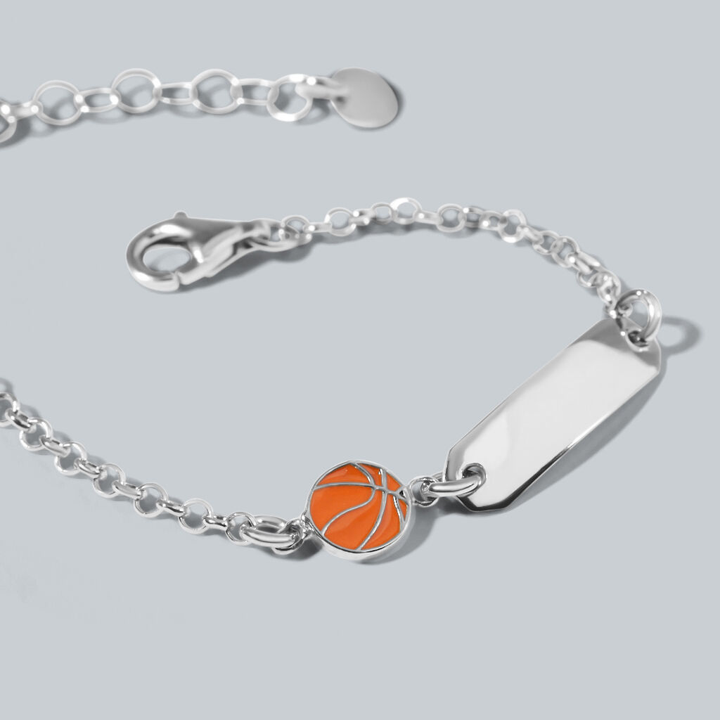 Bracciale Con Targhetta Silver Baby Argento Rodiato - Bracciali con Incisione Bambino | Stroili