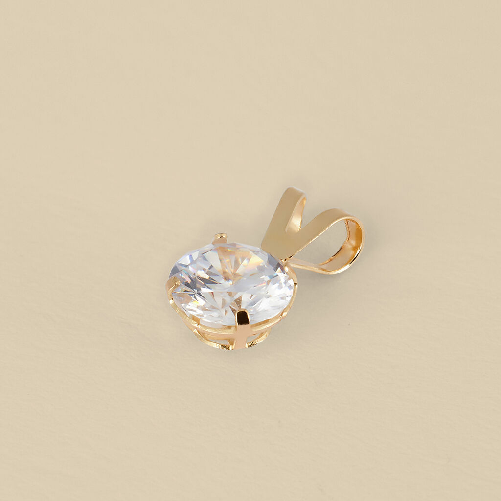 Pendente Punto Luce Poème Oro Giallo Cubic Zirconia - Ciondoli Donna | Stroili