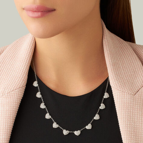Collana Lady Phantasya Acciaio Cristallo - Collane Donna | Stroili