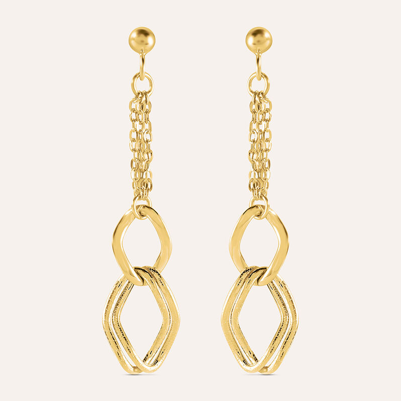 Orecchini Pendenti Beverly Oro Giallo - Orecchini Pendenti Donna | Stroili