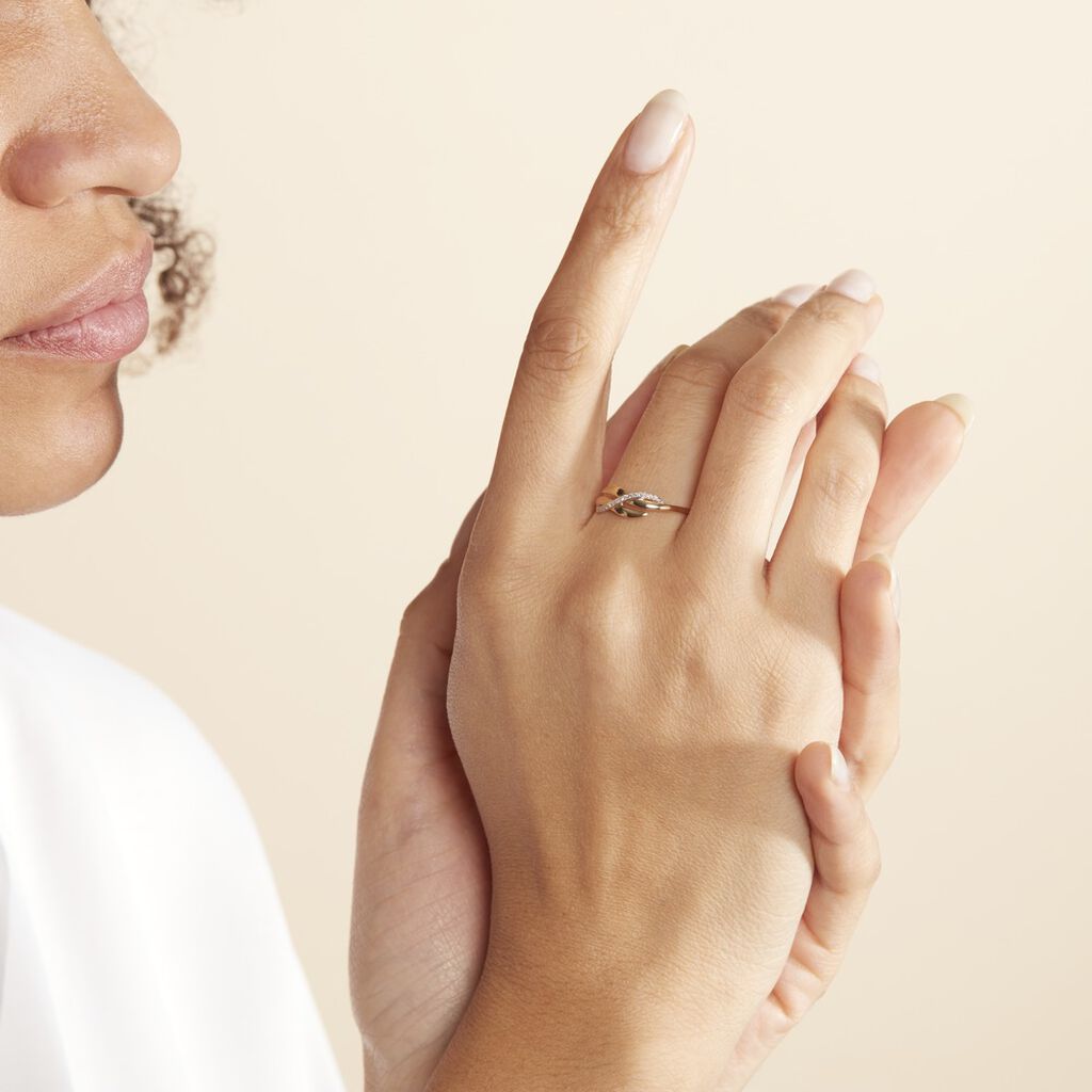 Anello Fascia Sophia Oro Giallo Diamante