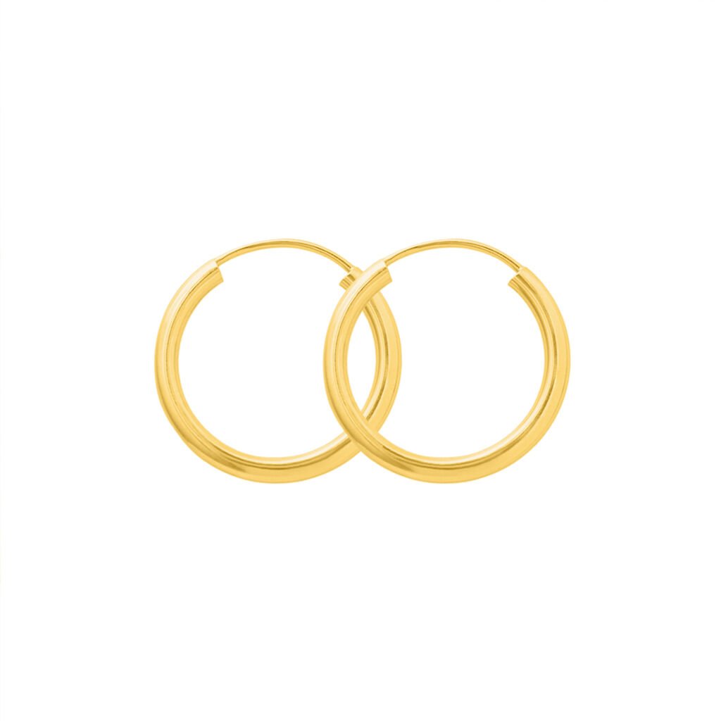 Orecchini A Cerchio Toujours Oro Giallo - Orecchini a Cerchio Donna | Stroili