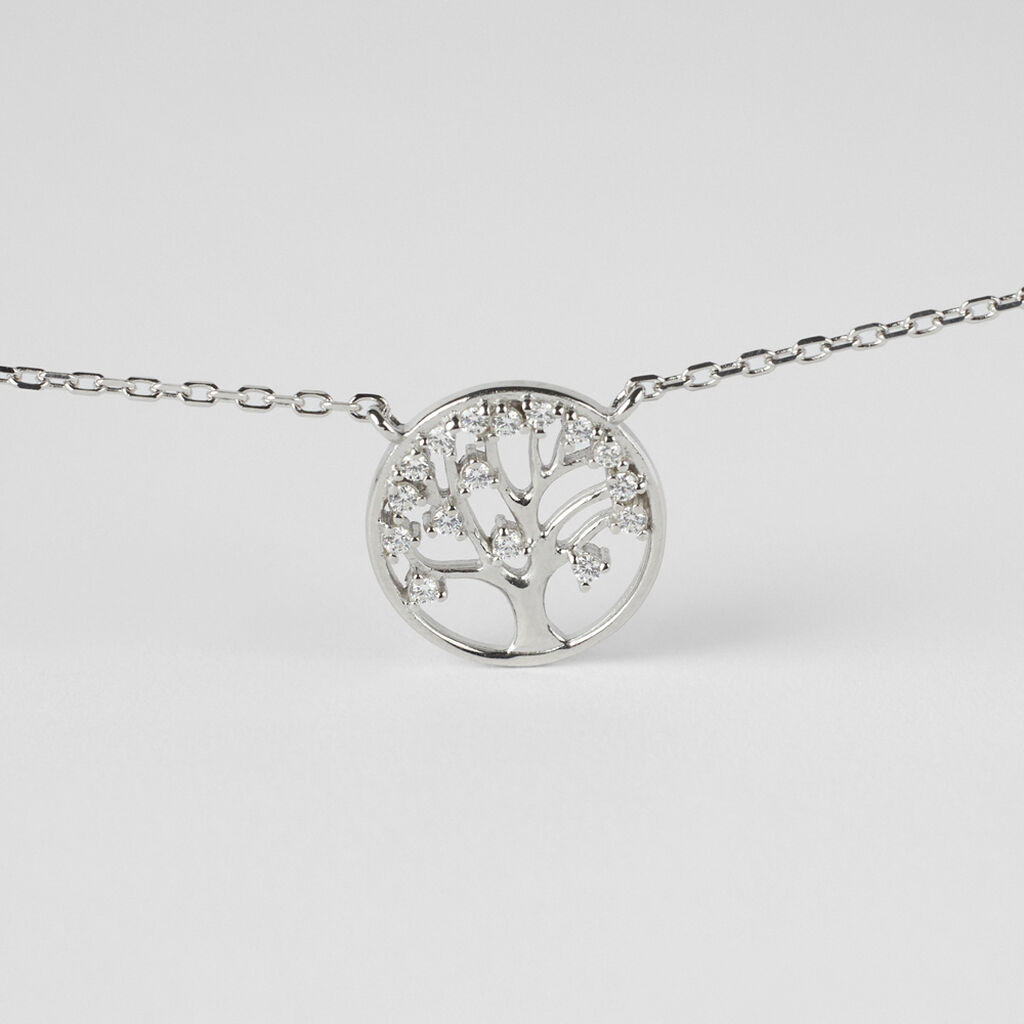 Collana Silver Moments Argento Rodiato Cubic Zirconia - Collane Donna | Stroili