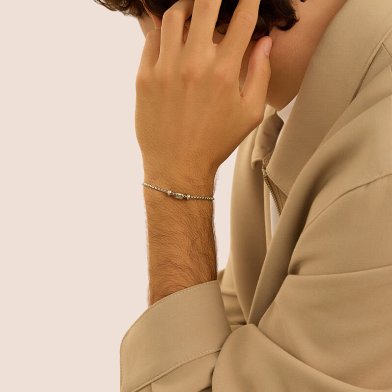 Bead Essential Code Acciaio - Beads Uomo | Stroili