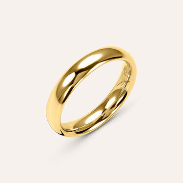 Fede Comoda Leggera 4 mm Oro Giallo