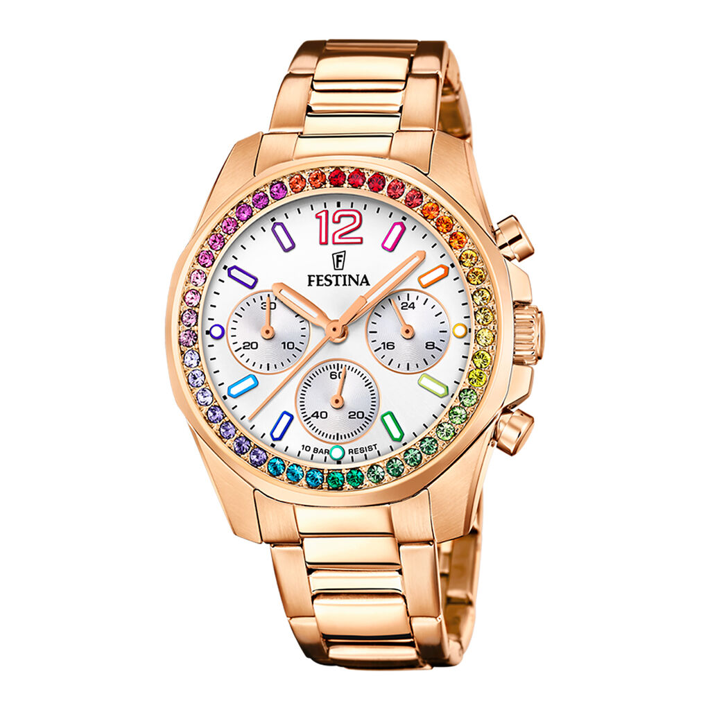Orologio Al Quarzo Festina Rainbow F20639/2 - Orologi Cronografo Donna | Stroili