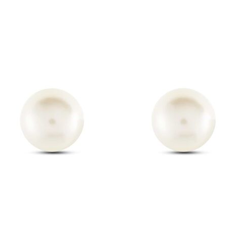 Orecchini Lobo Silver Pearls Argento Rodiato Perla sintentica - Orecchini a Lobo Donna | Stroili