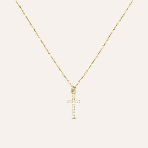 Collana Holy Oro Giallo Cubic Zirconia - Collane Donna | Stroili