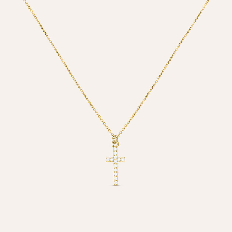 Collana Holy Oro Giallo Cubic Zirconia - Collane Donna | Stroili