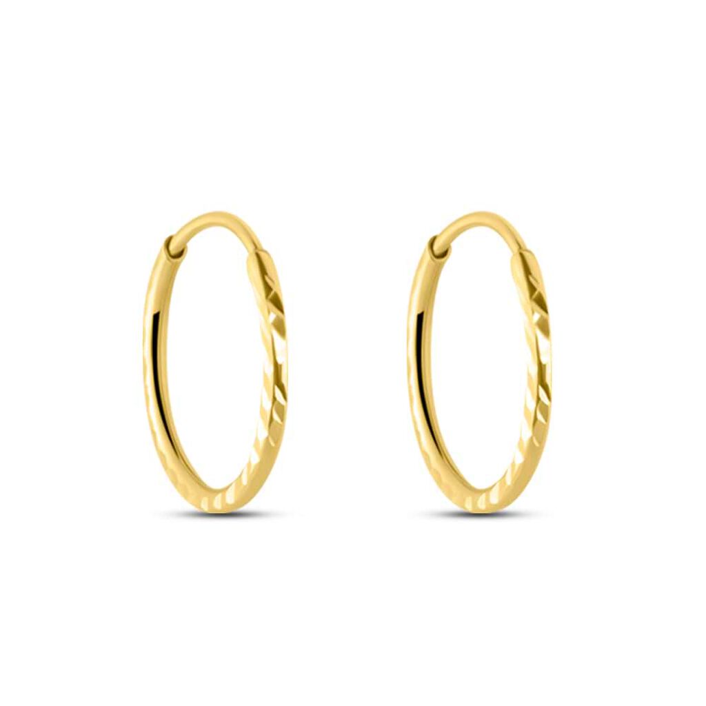Orecchini A Cerchio Toujours Oro Giallo