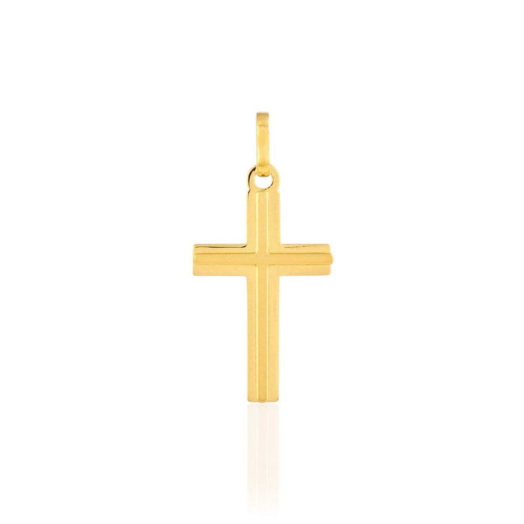 Ciondolo in oro giallo Croce - Ciondoli Unisex | Stroili