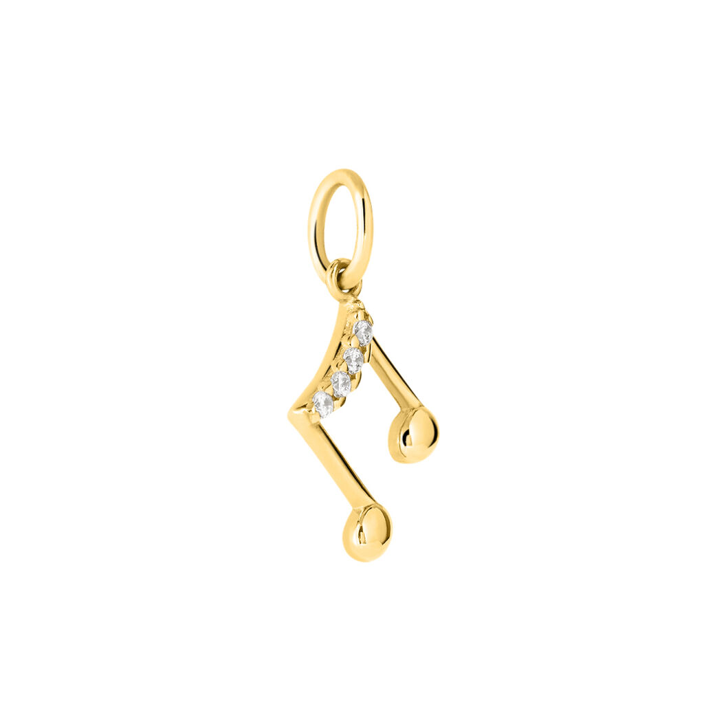 Pendente Poème Oro Giallo Cubic Zirconia - Ciondoli Donna | Stroili
