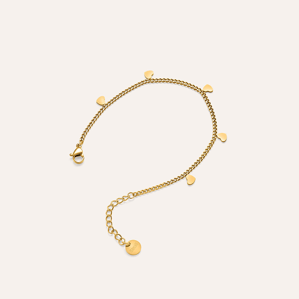 Bracciale Lady Chic Acciaio Dorato - Bracciali Love Donna | Stroili