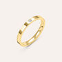 Fede Comoda Squadrata 2.5 mm Oro Giallo Diamante