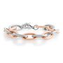 Bracciale Lady Code Acciaio Bicolore Bianco / Rosa