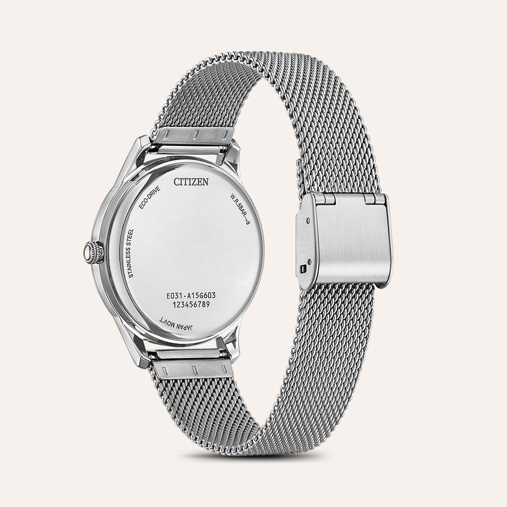 Orologio Eco Drive Citizen Ore Felici Em1220-82x