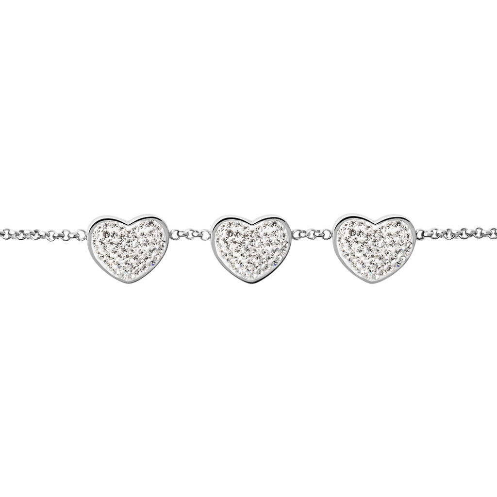 Bracciale Lady Phantasya Acciaio Cristallo - Bracciali Love Donna | Stroili