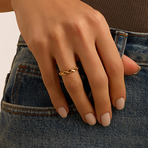 Anello Fantasia Beverly Oro Giallo - Anelli Moderni Donna | Stroili