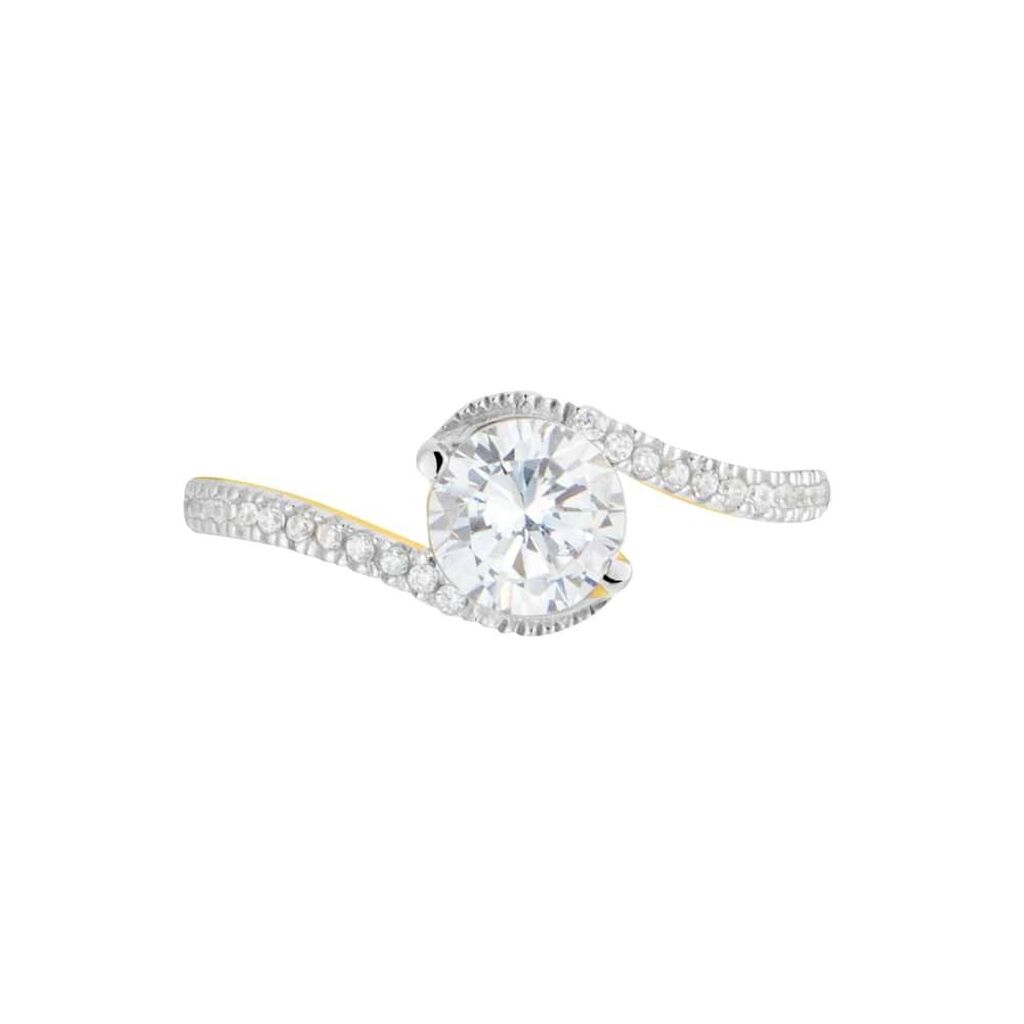 Anello Solitario Claire Oro Giallo Cubic Zirconia - Anelli con Pietre Donna | Stroili