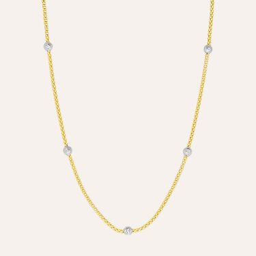 Collana Isabelle Oro Bicolore