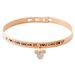 Bangle Lady Message Acciaio Rosa Cristallo - Bracciali Rigidi Donna | Stroili