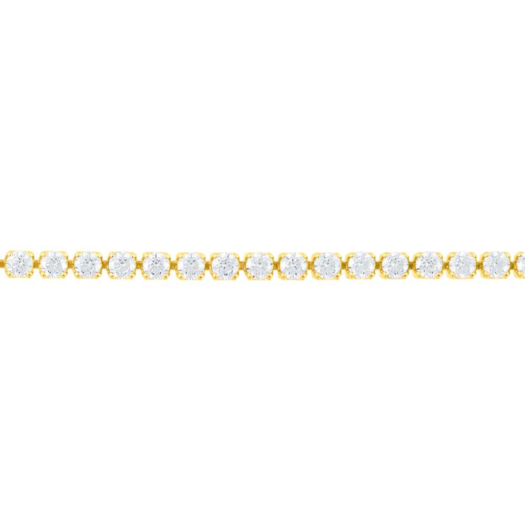 Bracciale Tennis Claire Oro Giallo Cubic Zirconia - Bracciali Tennis Donna | Stroili