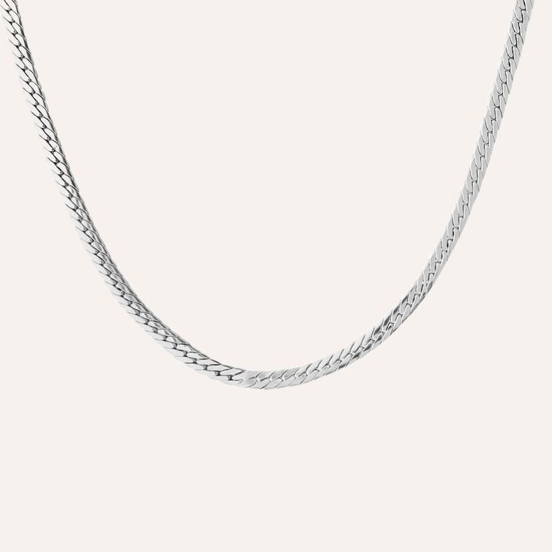 Catena Colette Oro Bianco - Collane Catena Donna | Stroili