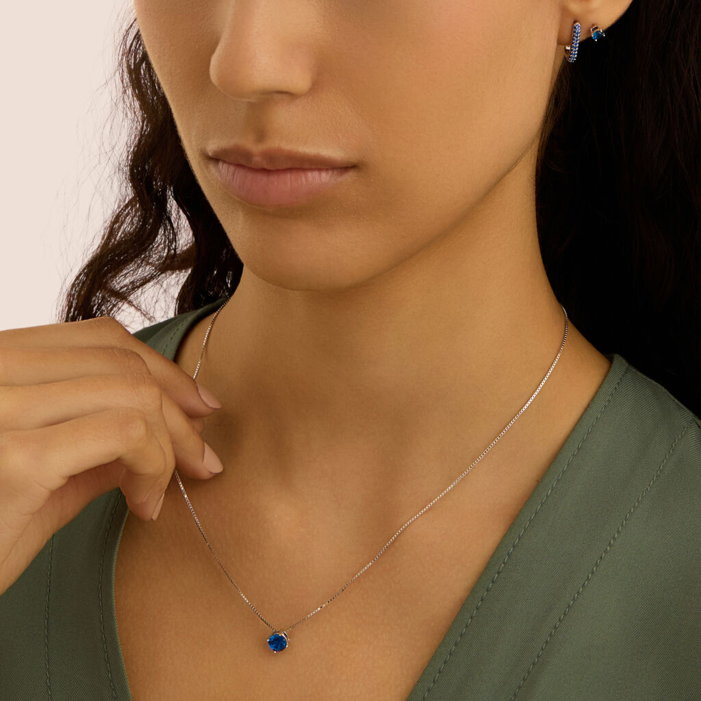 Collana Punto Luce Silver Rainbow Argento Rodiato Cubic Zirconia - Gioielli Donna | Stroili