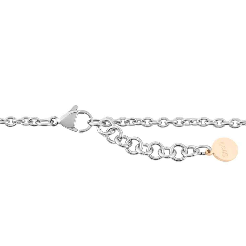 Collana Lady Code Acciaio Bicolore Groumette Filo - Collane Donna | Stroili