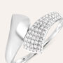 Anello Fascia Sophia Oro Bianco Diamante