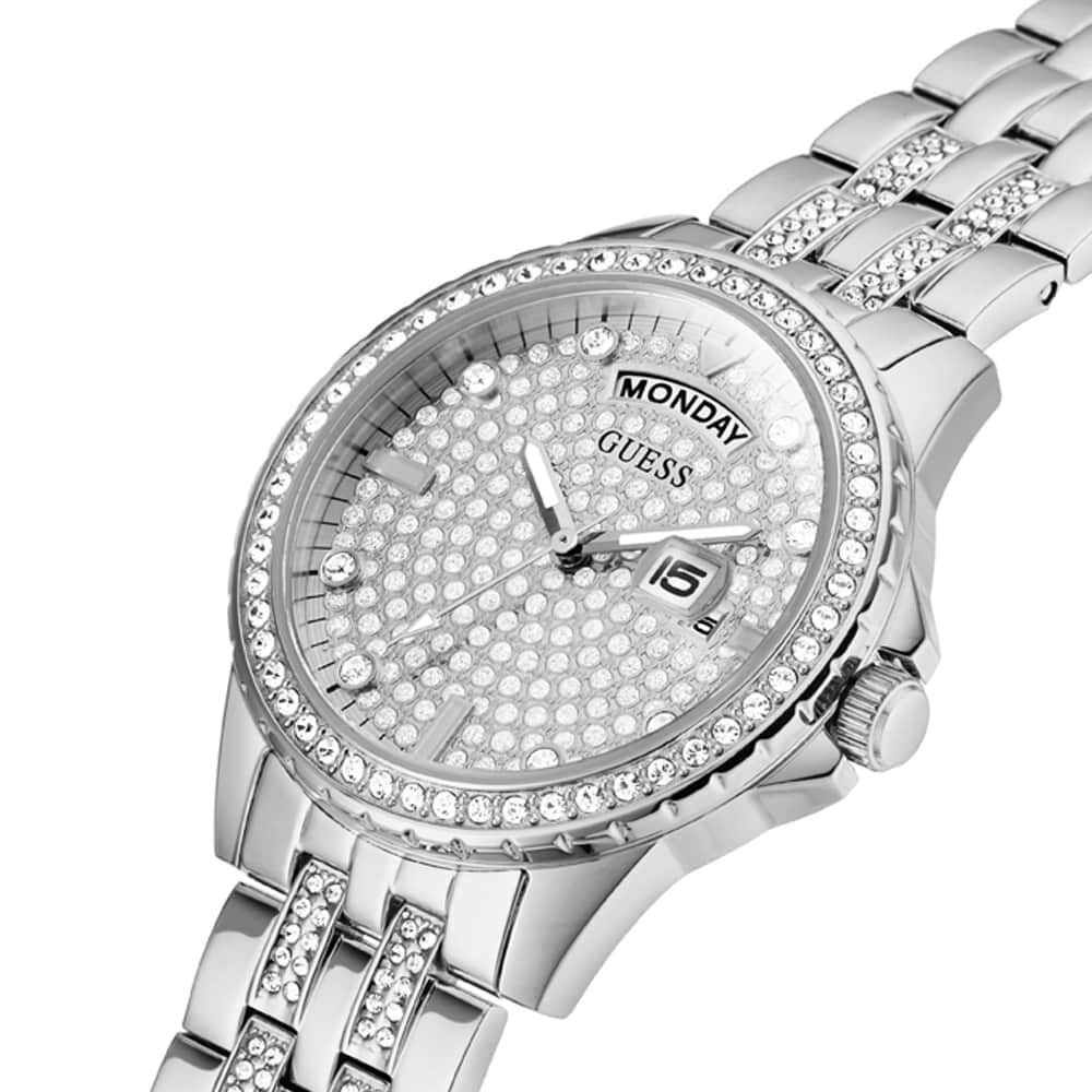 Orologio guess hotsell argento