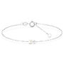 Bracciale Gabrielle Oro Bianco Perla D'Acqua Dolce Cubic Zirconia