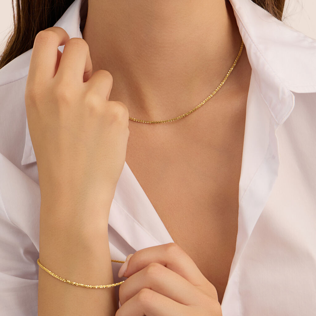 Bracciale Catena Colette Oro Giallo - Bracciali Donna | Stroili