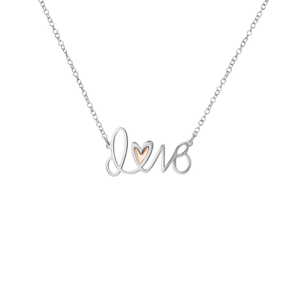 Collana Silver Collection Argento Bicolore Bianco / Rosa - Collane Donna | Stroili