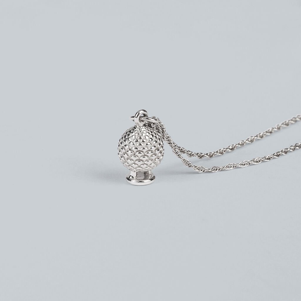 Pendente Saluti&Baci Pigna Love Beats Argento Rodiato