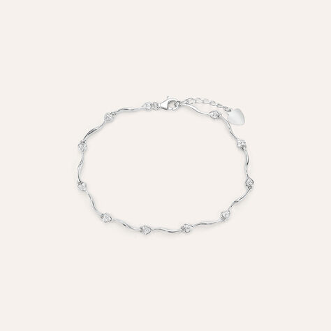 Bracciale Silver Elegance Argento Rodiato Cubic Zirconia - Bracciali Love Donna | Stroili