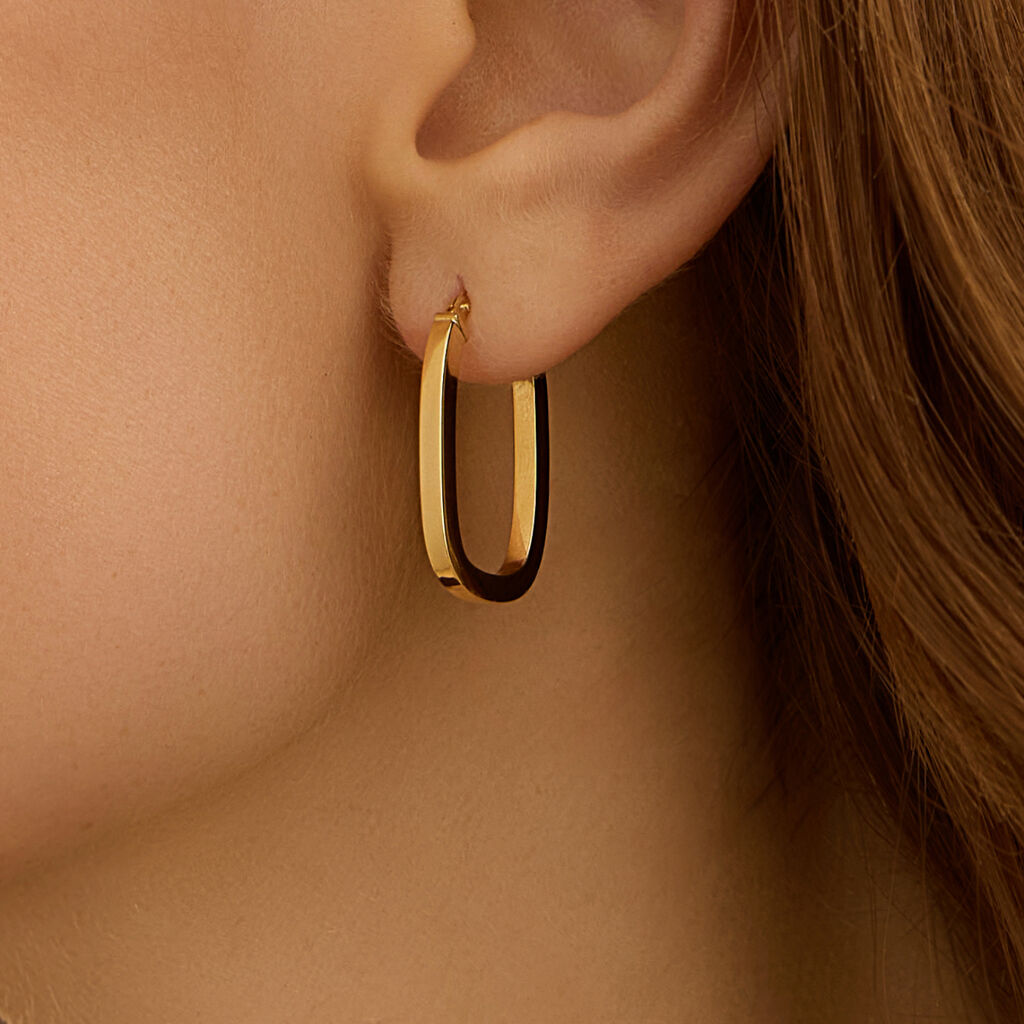 Orecchini A Cerchio Toujours Oro Giallo - Gioielli Donna | Stroili