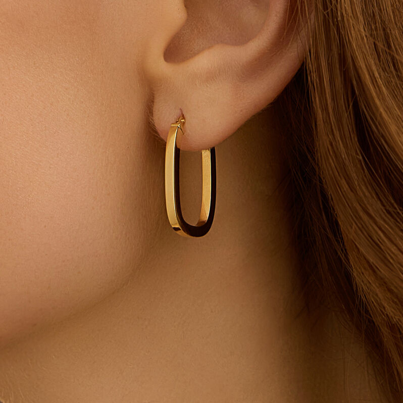 Orecchini A Cerchio Toujours Oro Giallo - Gioielli Donna | Stroili