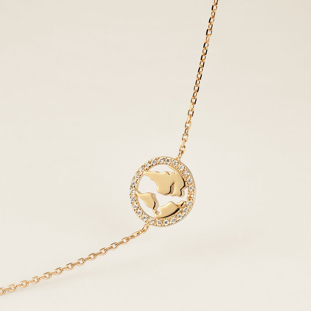 Bracciale Golden Dream Placcato Oro Giallo Cubic Zirconia