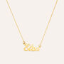 Collana Elisa Gold Names Oro Giallo
